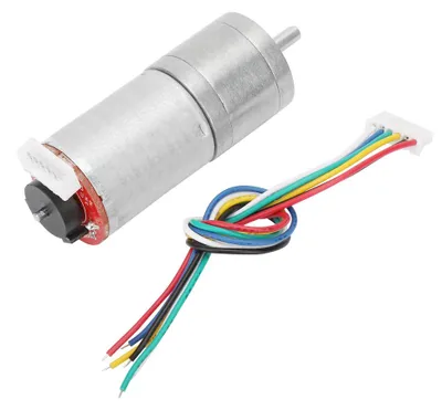 Zdjęcie produktu dla DC 6V Enkoder Silnik z przekładnią Redukcja prędkości obrotowej dla robotów RC Auto DIY Silnik Zabawki