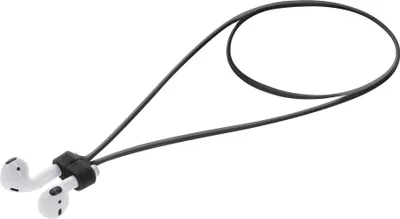 Produktbild von kwmobile Halteband magnetisch kompatibel mit Apple Airpods 1 / 2 / 3 / 4 / Pro 1 / Airpods Pro 2 Headphones - 80 cm Kopfhörer Halter Band Strap in