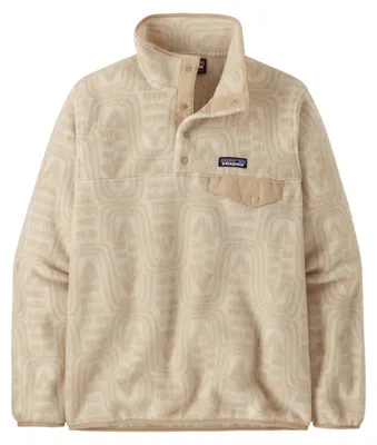 Produktbild von Patagonia Damen Synchilla® Snap-T® Fleece Dyno White : L Größe: L