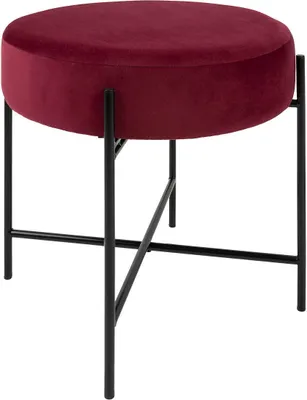 Produktbild von Atmosphera createur d'interieur - Arty hocker samt violett