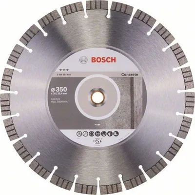 Obrázek produktu pro Bosch 2 608 602 658, Betonový, 35 cm, 2 cm, 3,2 mm, 1 kusů