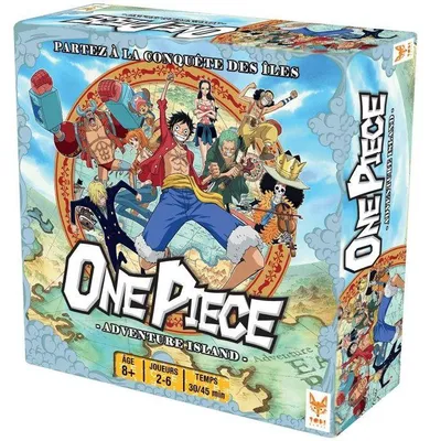 Immagine prodotto di ONE PIECE - ADVENTURE ISLAND - Gioco da tavolo - TOPI GAMES - Da 2 a 6 giocatori - Dai 8 anni