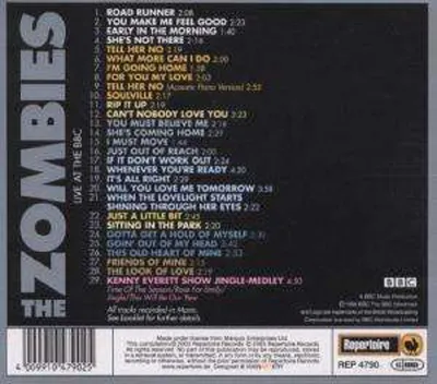 Produktbild von Zombies,The-Live At The BBC