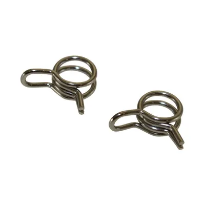 Produktbild von 2x 6mm Schlauchklammer Klammer Benzinschlauch für Moped Mofa Roller Hercules Kreidler Zündapp Puch