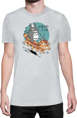Produktbild von Herren T-Shirt Japan Anime Manga My Neighbor Totoro 01, Man S / Grau