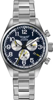 Image de Montre Aviator pour homme V.2.25.0.170.5 argenté