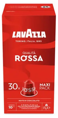 Obrázok produktu pre Kapsuly na kávu NES ALU 30 ks LAVAZZA QUALITA ROSSA MAXI