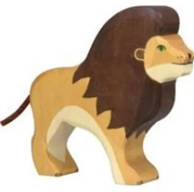 Produktbild von Holztiger Holz Löwe Spielfigur handgefertigt nachhaltiges Spielzeug