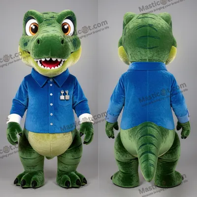 Obrázok produktu pre Modrý plyšový maskot Alosaura