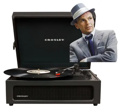 Zdjęcie produktu dla Gramofon Crosley Voyager Bluetooth czarny