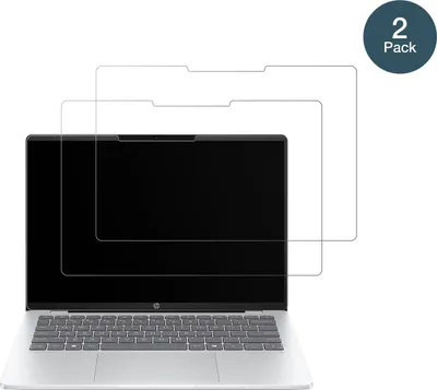 Produktbild von 2x Schutzfolie für HP OmniBook 5 14 Zoll matt - Anti-Shock 9H Folie dipos Glass Kunststoffglas