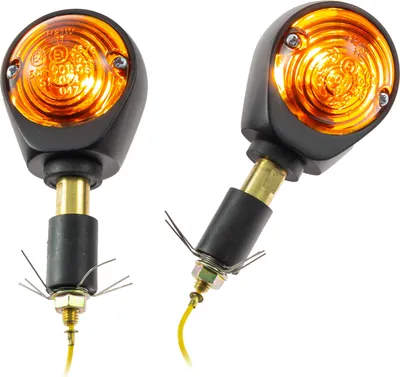 Produktbild von Univerzálne koncovky riadidiel motocykla - otočný signál Ox Eye Tinted 7/8 " + 1 " Tinted E-Tested