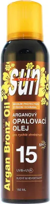 Produktbild von Vivaco Sun Vital Trockenes Sonnenöl mit Bio Argan Spf15 150ml
