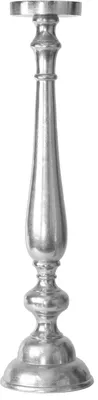Produktbild von Aluminium Stand Kerzenhalter Altarleuchter Kaya L silber Kerzenständer Metall Kerzenleuchter Bodenkerzenständer Kerzenleuchter Gastgeschenke Matall Geschenk