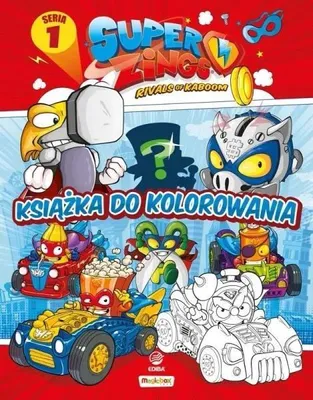 Image de Super Zings - Livre de coloriage + figurine