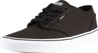 Produktbild von Vans Atwood, Männlich, Erwachsener, Modische Sneakers, Schwarz, Weiß, Einfarbig, Schnürverschluss