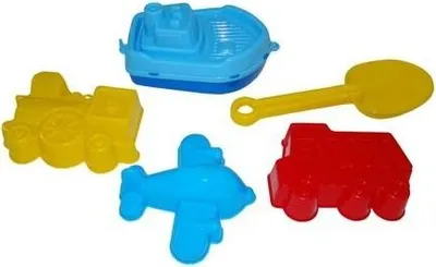 Produktbild von Polesie Boot Welle + Sandgarnitur 5-tlg. Set Nr. 380