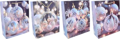 Image de Sac cadeau L 32 x 41,5 x 12 cm NOËL