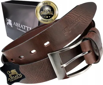 Produktbild von ABIATTI Breiter Ledergürtel aus Dickleder für Jeans