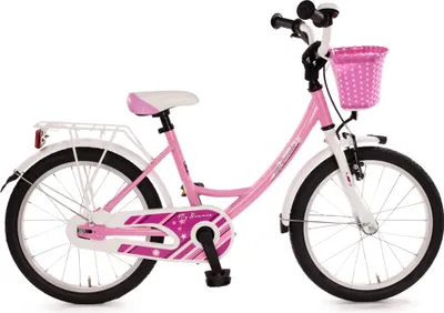 Produktbild von "MY BONNIE" 18 Zoll Kinderfahrrad-Bachtenkirch rosa / weiß