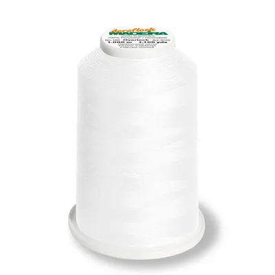 Produktbild von Madeira Aeroflock 100 Bauschgarn 1000m Farbe 8010 weiß