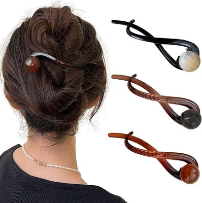 Produktbild von Haarspangen für lange Haare - Sicherheits-Haarhalter - Edle Haaraccessoires - für Frauen und Töchter