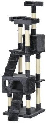 Produktbild von PawHut Katzenbaum Katzenkratzbaum Kratzbaum Katzen Kletterbaum Spielbaum