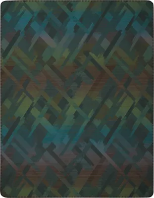 Produktbild von Biederlack Wohndecke mit Zierstich Mossy Glow Größe 150 x 200