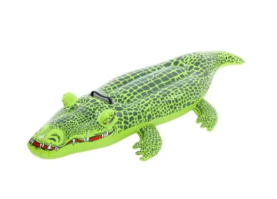 Obrázok produktu pre Nafukovacia podložka, Jilong, model: Krokodíl, 142 x 68 cm, zelená
