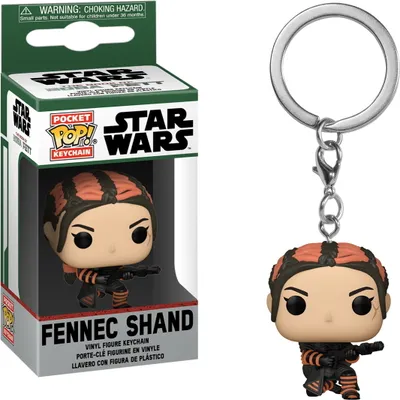 Produktbild von Star Wars - Fennec Shand - Schlüsselanhänger Funko Pocket POP! Keychain