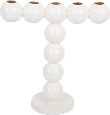 Produktbild von Present Time – Candlestick Bubbles High – Weiß
