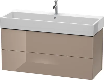 Image de Duravit Duravit Meuble sous lavabo L-CUBE 544x1184x459mm cappu hgl