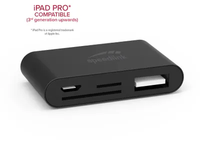 Produktbild von SPEEDLINK Pleca USB-C 5-in-1 Kartenleser