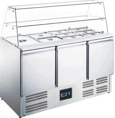 Immagine prodotto di Saro Saladette con piano in vetro, modello ES 903 G