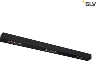 Produktbild von SLV 1000686 Q-LINE CL LED Indoor Deckenaufbauleuchte 1m BAP schwarz 3000K