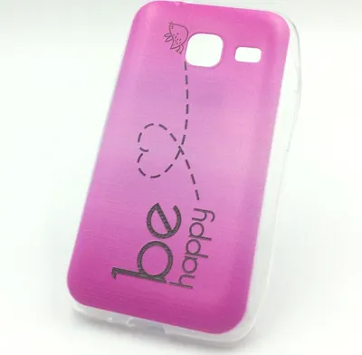 Produktbild von Handyhülle Schutzhülle für Samsung Galaxy J1 Mini Case Cover Bumper Etuis Silikon Pink