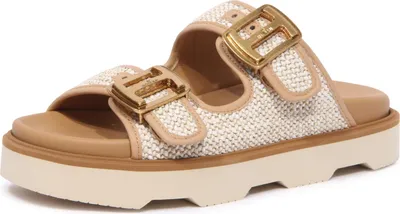 Produktbild von 0384AS  ciabatta donna HOGAN H620 woman rafia sandal
