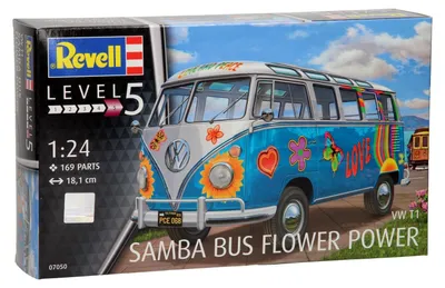 Image de Revell Volkswagen T1 Samba Bus Flower Power