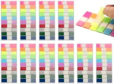 Produktbild von 2000 Blätter Sticky Notes Transparent, Haftnotizen Klebezettel, Praktischen Book Tabs, Page Marker, Klein Klebezettel, Seitenmarker für Schrein Aesthetic, Studieren, Büro Index Small Flags