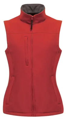 Image de Gilet softshell pour femme Regatta / Gilet softshell Flux LT194 (44 DE) (rouge/gris)