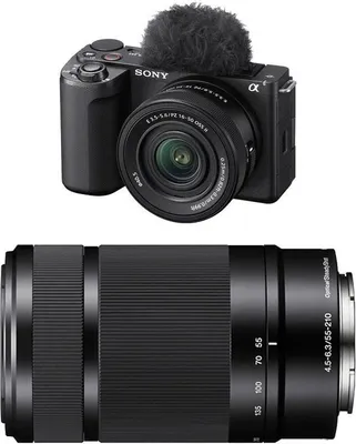 Produktbild von Sony Alpha Zv-E10 Ii Schwarz + 16-50 Ii + 55-210
