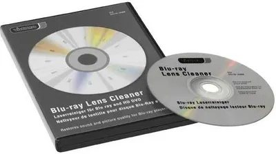 Produktbild von VIVanco™Effektiver Objektivreiniger, kompatibel mit Blu-ray Playern, mit Mikrofaserbürsten, einfache Reinigung