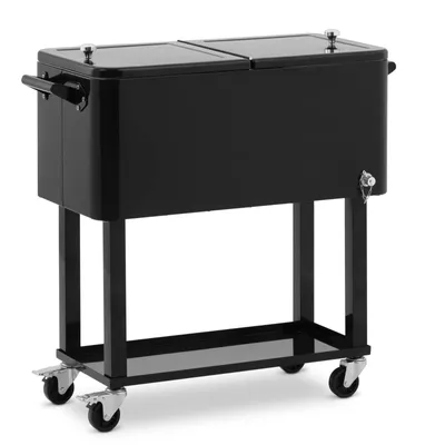Obrázek produktu pro Uniprodo chladicí box s vozíkem - 76 L - Otvírák na lahve