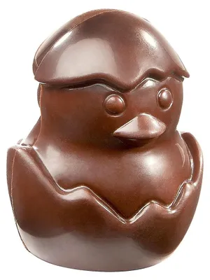 Immagine prodotto di Stampo per cioccolato - Pulcino dall'uovo, stampo doppio