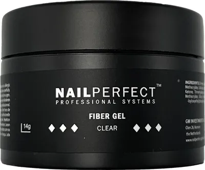 Produktbild von NailPerfect Fiber Gel Clear 14gr