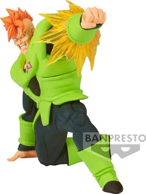 Produktbild von Banpresto Dragon Ball Gxmateria Android 16 Figur 11 Cm Grün Grün One Size