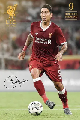 Immagine prodotto di Calcio - Poster - Liverpool, FC - Firmino 17/18