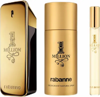 Produktbild von Rabanne 1 Million EDT 100 ml + EDT MINI 10 ml + DEO Spray 150 ml (man)