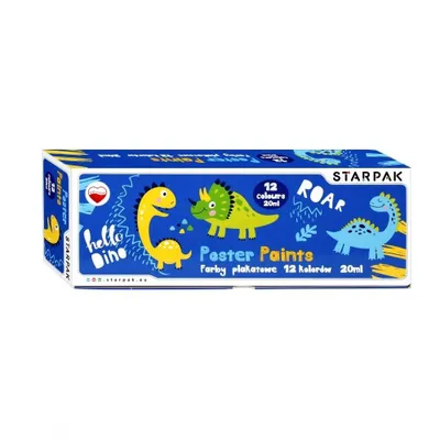 Immagine prodotto di Colori per poster Dino 12 colori/20ml