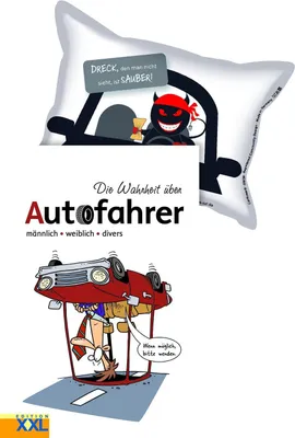 Obrázok produktu pre Die Wahrheit über Autofahrer (Buch) mit Scheibenschwamm